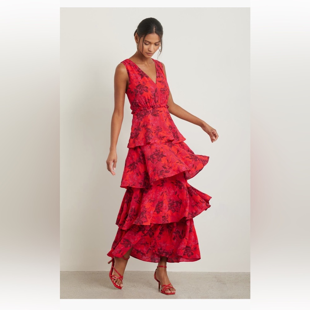 Chelsea28‎ Floral Tiered Maxi Dress